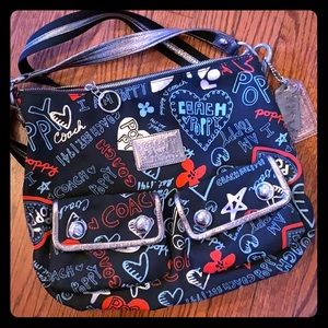 Coach “poppy” purse